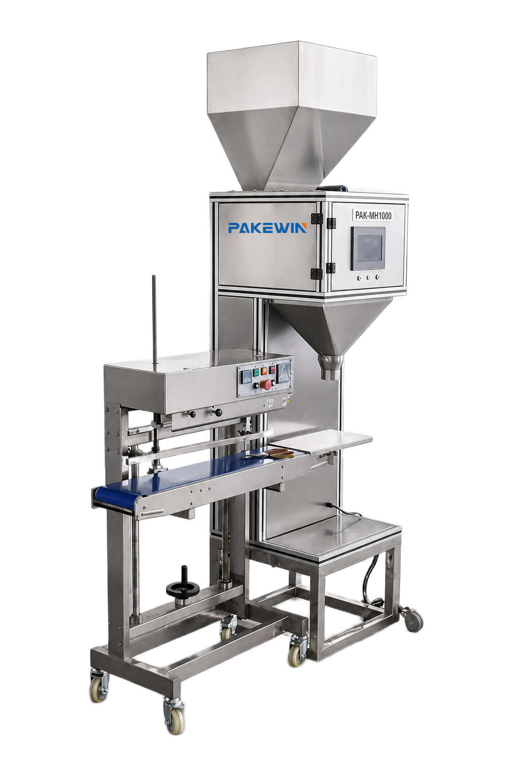 PAK-MH1000 small granule packing machine for rice beans seeds pet food and cat litter