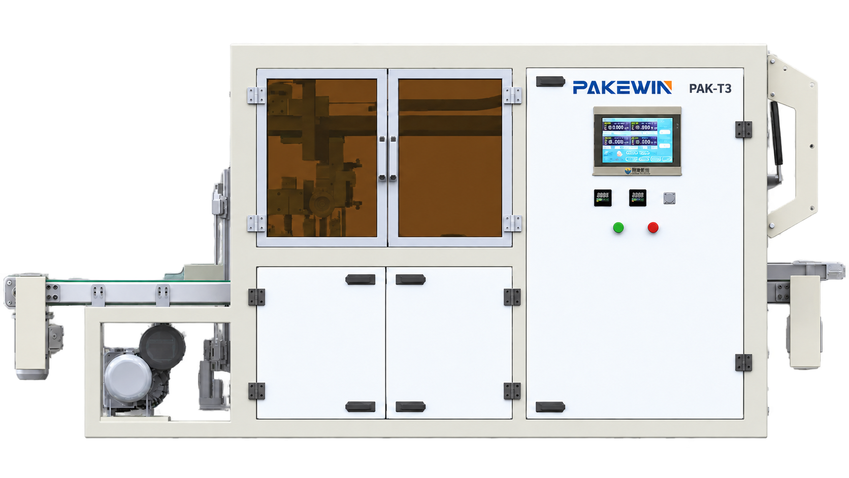 PAK-T3 Semi-Automatic Rice Brick Overbagging Machine product view