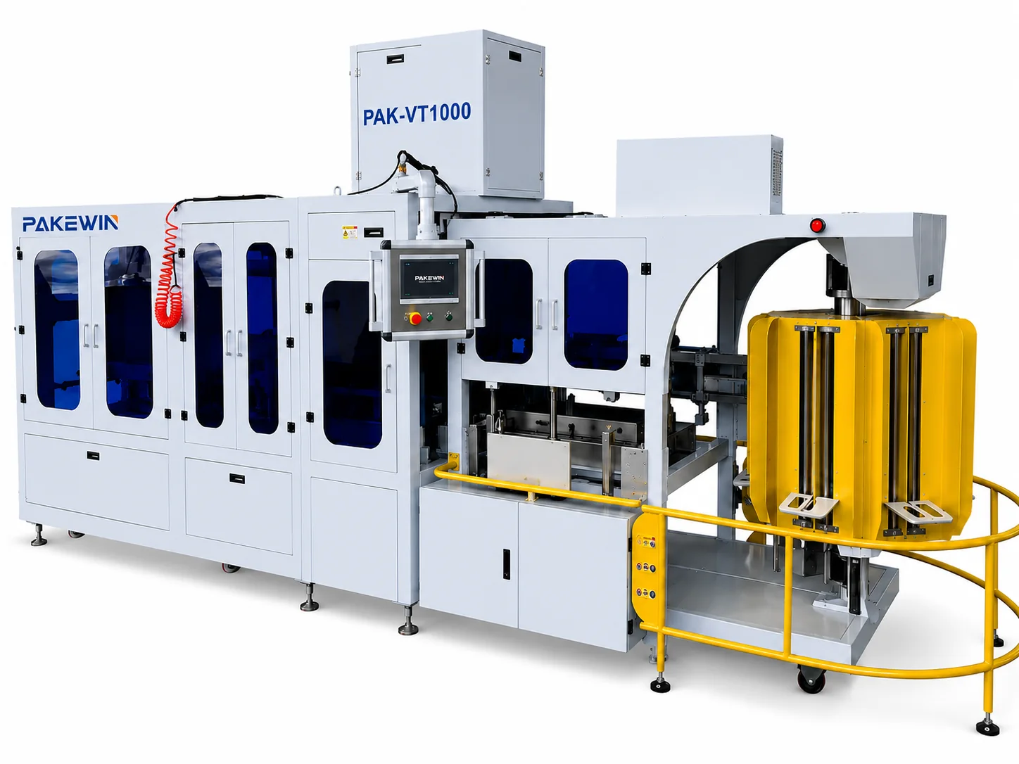 PAK-VT1000 automatic rice vacuum packing machine for 2.5 to 10 kg brick-shaped bags